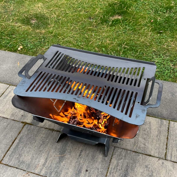 Grill stalowy