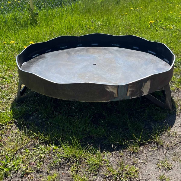 Okrągłe palenisko stalowe