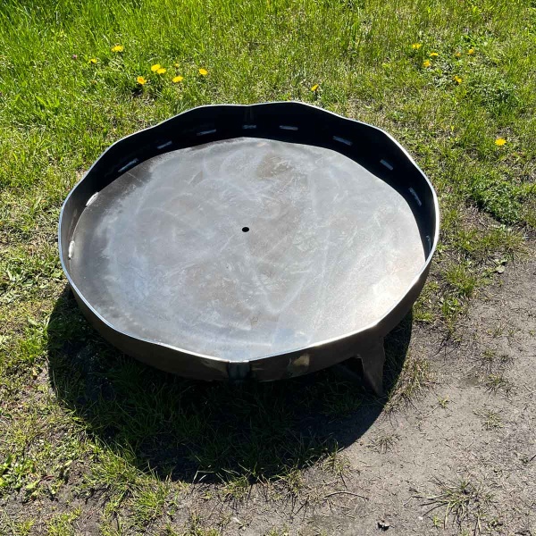 Okrągłe palenisko stalowe