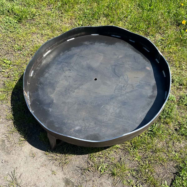 Okrągłe palenisko stalowe